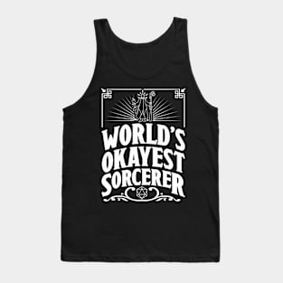 D&D Worlds Okayest Sorcerer Tank Top